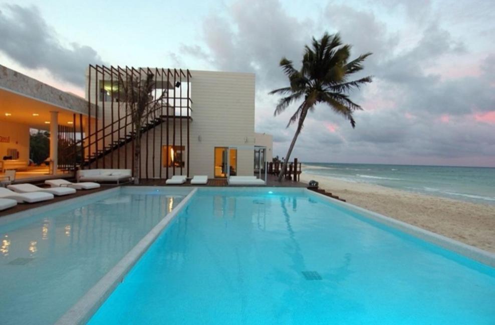 Beachside Corasol El Amanecer De Frida 2 Personas Playa del Carmen